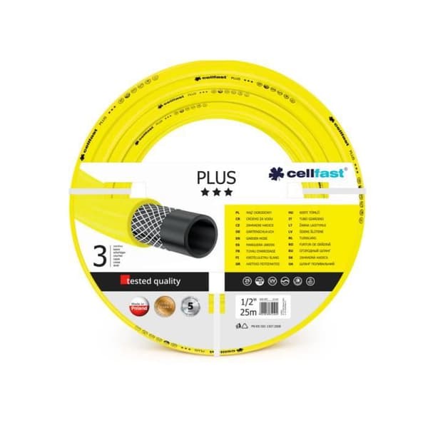 Cellfast Plus 1/2 " 25m havevandslange