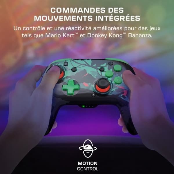 Spilcontroller - Nintendo Switch - Rematch Donkey Kong - Trådløs - Rød/Gul - Turtle Beach