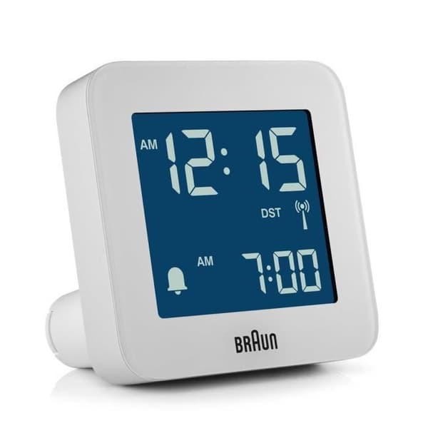 Radiovækker - BRAUN - BC 09 W-DCF - Digital - LCD - Hvid
