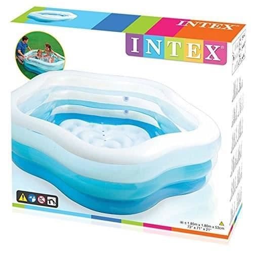 Stjärnformad pool 185 x 180 cm - Intex