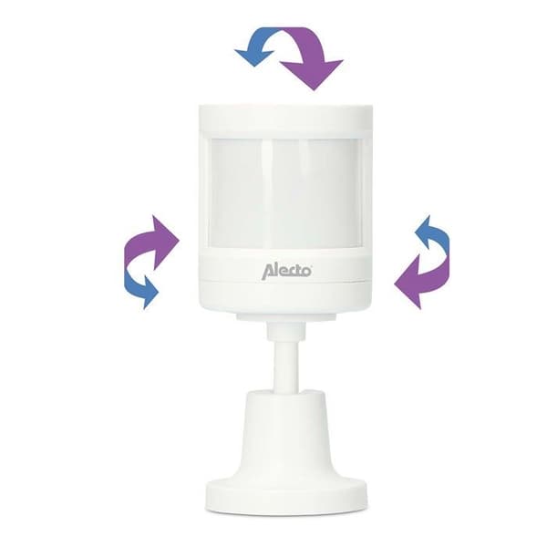 Intelligent Bevægelsessensor SMART-MOTION10 IP20 Zigbee Alecto Hvid