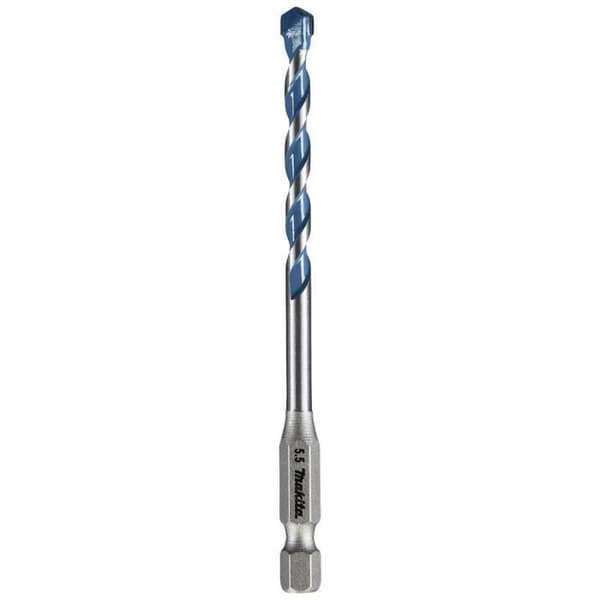 Multifunktionel bor - Makita - E-14962 - Wolframkarbid - Ø 5,5 mm - Længde 100 mm