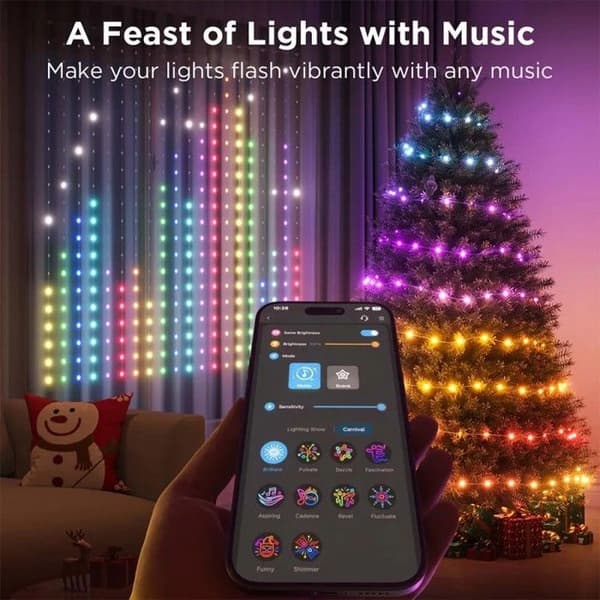Govee H70BC Smart LED Lyskæde Wi-Fi Bluetooth