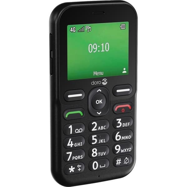 Doro Leva E10 2,4” 4G Nano SIM Musta