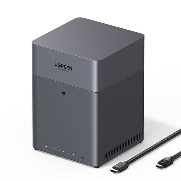 NAS-server - UGREEN - DH4300 Plus - 4 fack - 8 GB