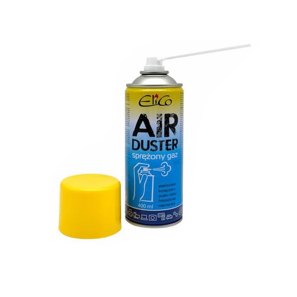 Trykluft - ELICO - 400 ml - Propan-butan - Til elektronik - Til computere - Til audio-video