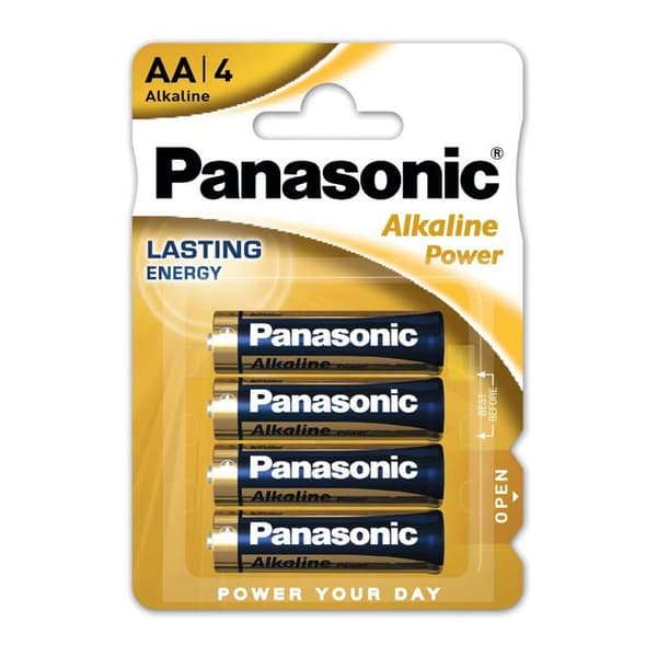 Panasonic ALR6B4-APB. Alkali AA-paristot Bro...