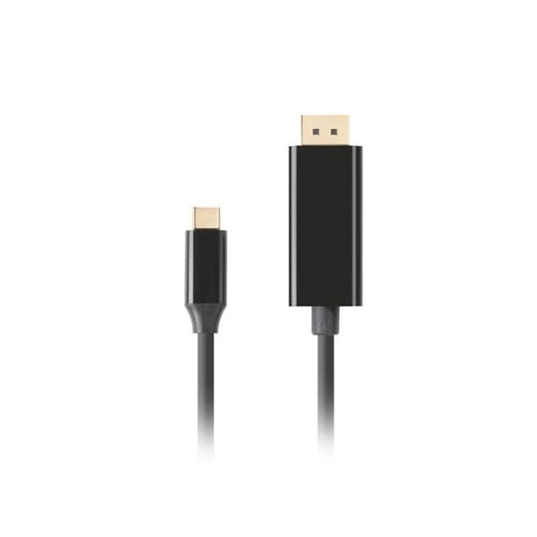 USB-C til DisplayPort-adapter - Lanberg - CA-CMDP-10CU-0010-BK - 1 m - 4K - 60 Hz