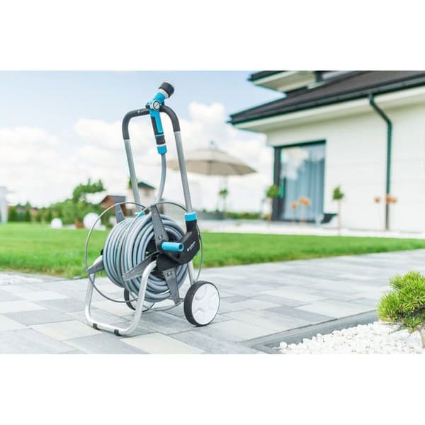 Cellfast vandingskit, vogn, 20m 3/4 slange, sprinkler, forbindelser, EXPLORER