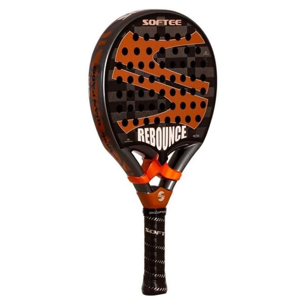 Softee Rebounce padel-maila - oranssi/musta