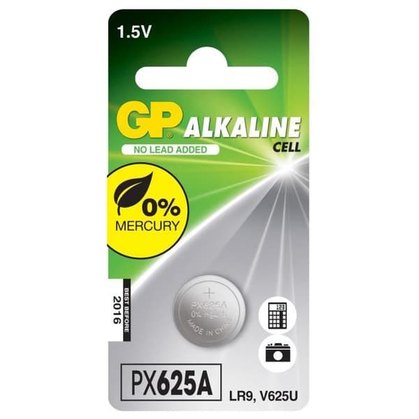 GPBM 1 alkalisk batteri 625A