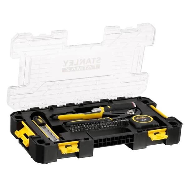 Multi-Compo Kasse STANLEY FATMAX Stakbox L - 44 Stykker - Blandede Værktøjer