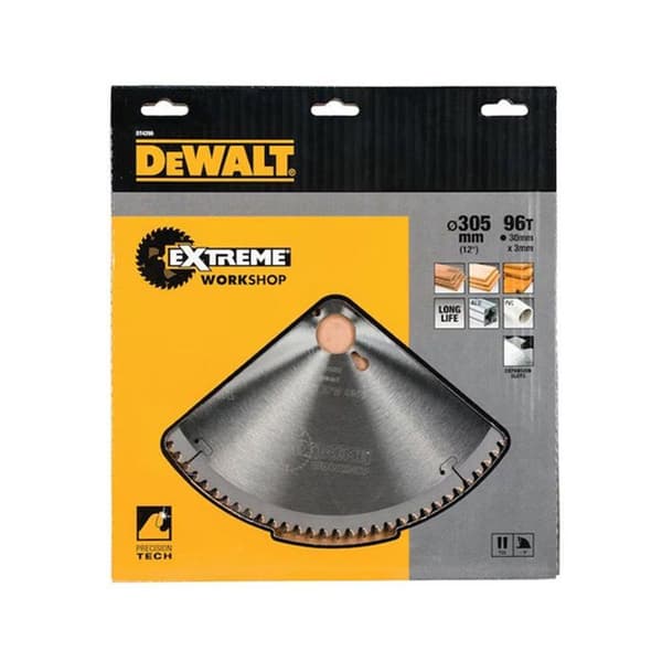 Kappeskive - DEWALT - DT4290 - 305x30mm - 96 tænder - Multi-materialer