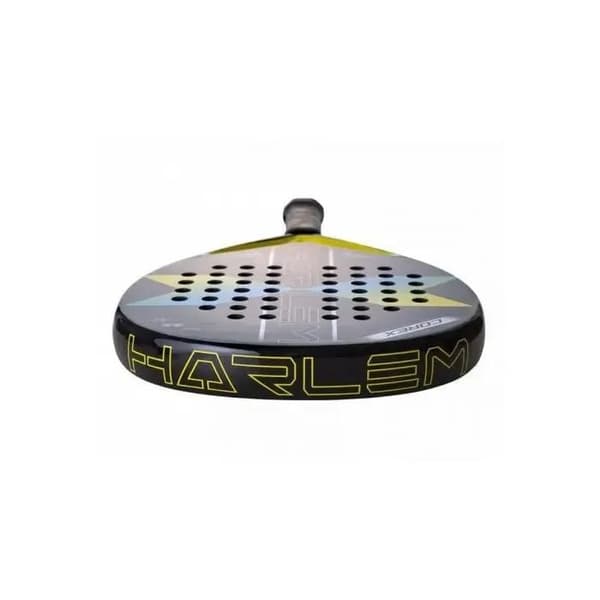 Padelracket Harlem Padel Corex 18K - gul/kolfiber