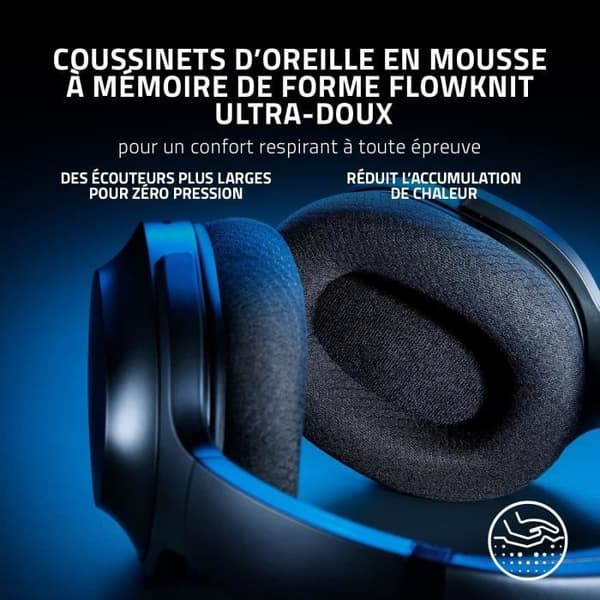Razer BARRACUDA PC headset Multi-platform trådløst gaming headset til pc og mobile enheder