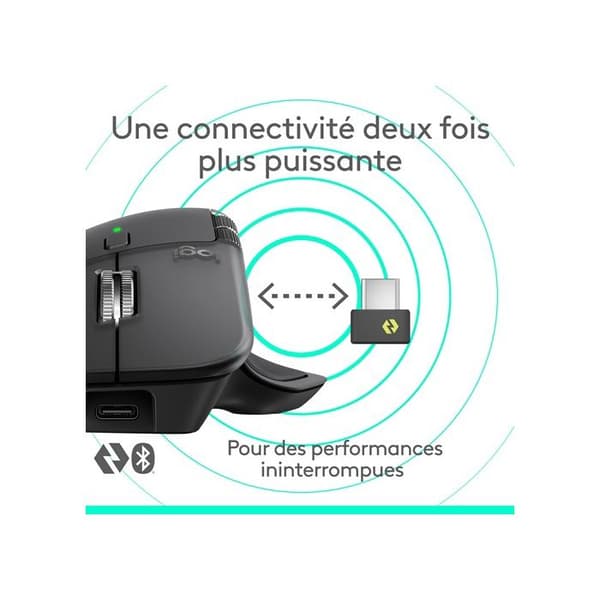Logitech MX Master 4 Graphite trådlös mus