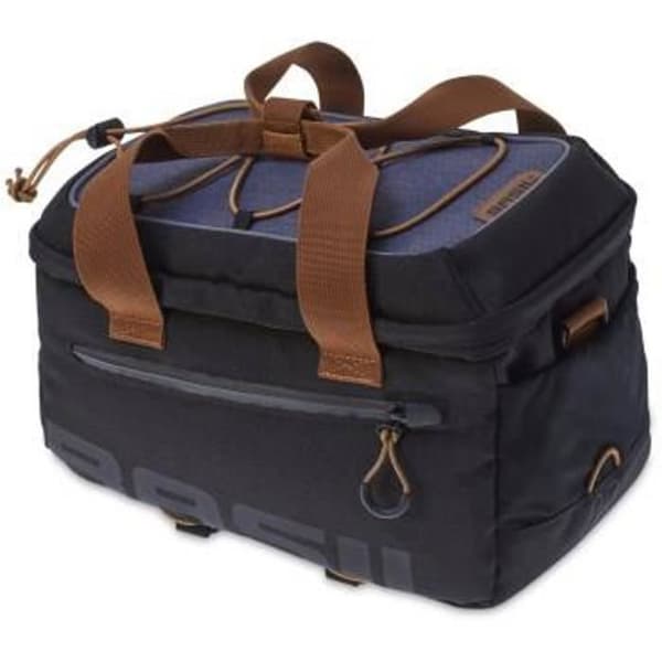 Basil Miles Topcase bag til bagagebærer - 7l blå/sort