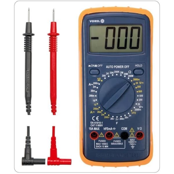VOREL Universel digital multimeter