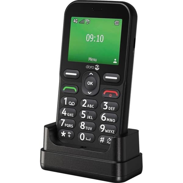 Doro Leva E10 2,4” 4G Nano SIM Musta