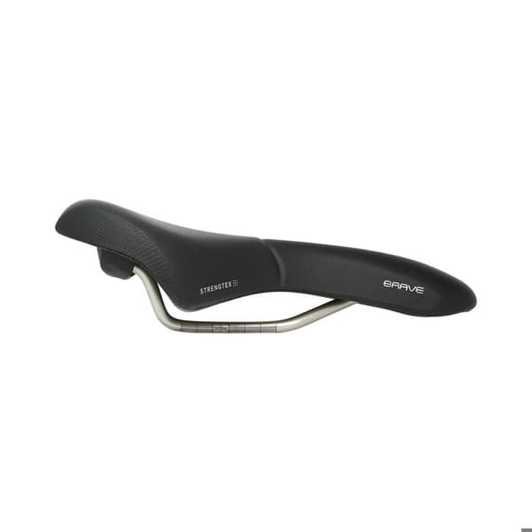 Sæde Selle Royal Brave - sort - Sort - 285x186 mm