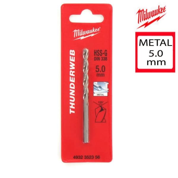 Metallipora MILWAUKEE HSS-G THUNDERWEB 5.0 X 86…