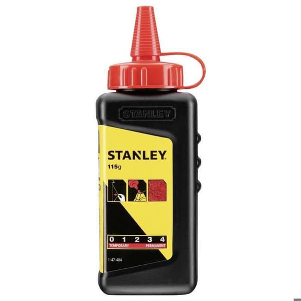 STANLEY Rød kridtpulver 115 g