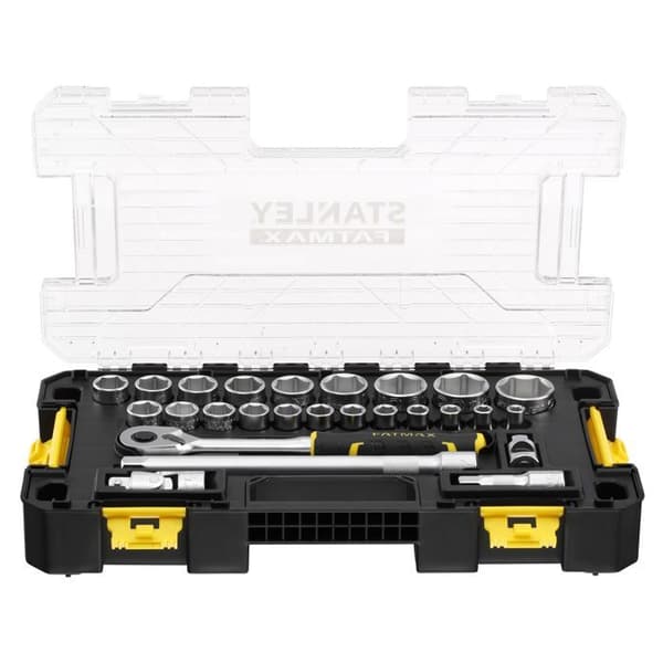 STANLEY Stakbox L 1/2" FatMax - 26-osainen hylsysetti