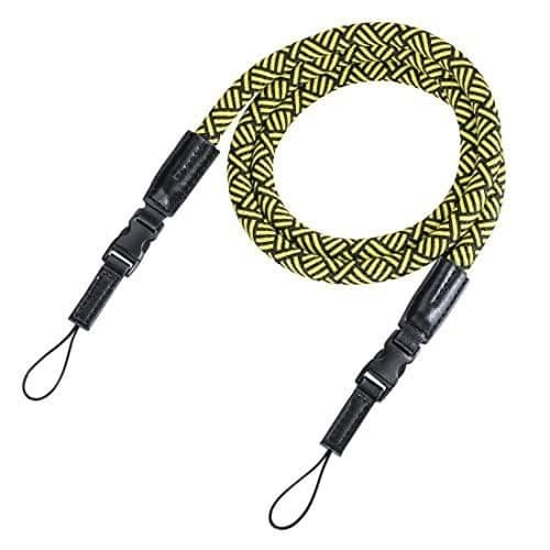 Kamerarem - HAMA - BRAID 120 - Sort - 120 cm - Klipslukning
