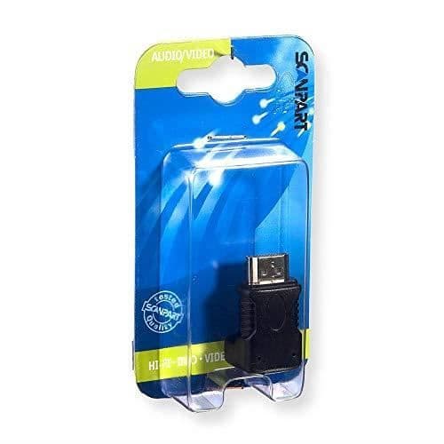 Scanpart Adapter Hdmi(f)-hdmi(m) Vinklet