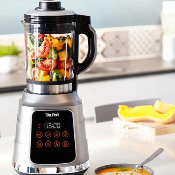Stavblender - TEFAL - BL985A31 - Sort/sølv - 5 programmer - Nutrikeep