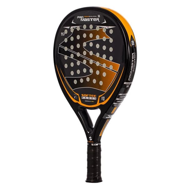 Padelracket Softee Pro Master Evolution - sort/orange