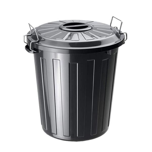 Rotho rotho basic affaldsspand 25l sort