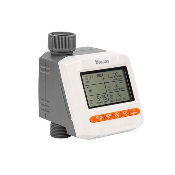 Bradas Vandingsprogrammerer ELEKTRONISK IRRIGATIONSKONTROLLER / HVID LINJE