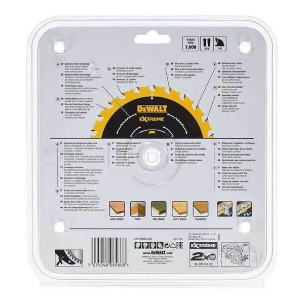 LAME DEWALT CIRCULÆR SAV