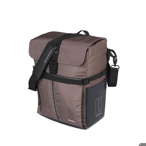 Sæt af bagagebærer tasker - BASIL - Move Commuter - Genanvendt polyester - MIK montering - 15L