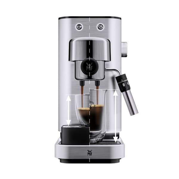 Wmf espressomaskine 15 bar rustfrit stål - 0412370011
