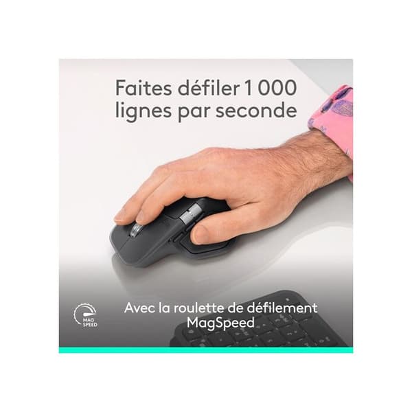 Logitech MX Master 4 Graphite trådlös mus