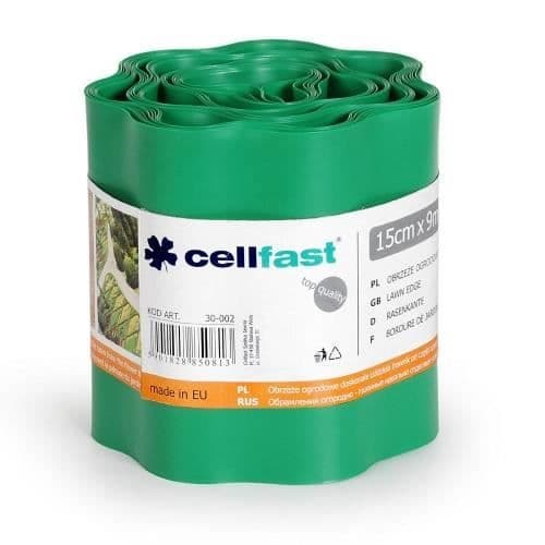 150mm x 9m Taimikotelo joustava Vihreä PVC