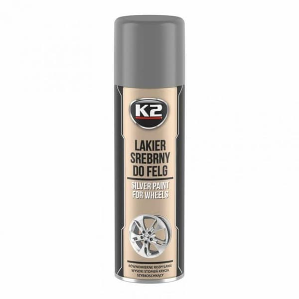 Fælgmaling - Melle L332 - Sølv (500 ml) - Spray - Rust- og stødresistent