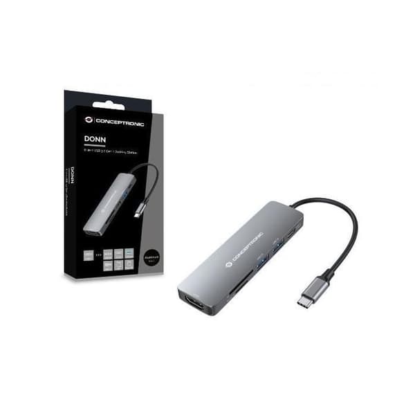 Donn11g 6-i-1 Usb 3.2