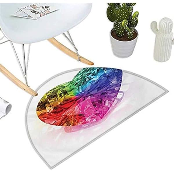 Tapis - ESPERANZA - MIST ECN005 - Blå och vit - Rektangulär - Syntetisk