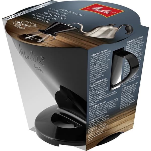 MELITTA 1x6 kahvifiltteri - Musta