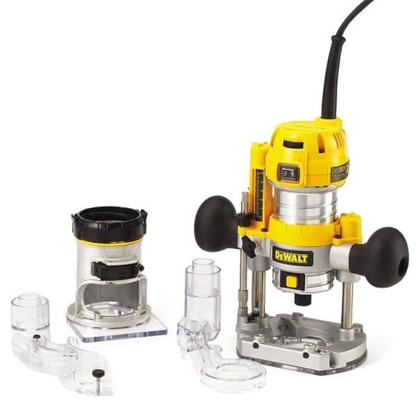 D26204K Multifunktionsfræser 8mm 850W DEWALT