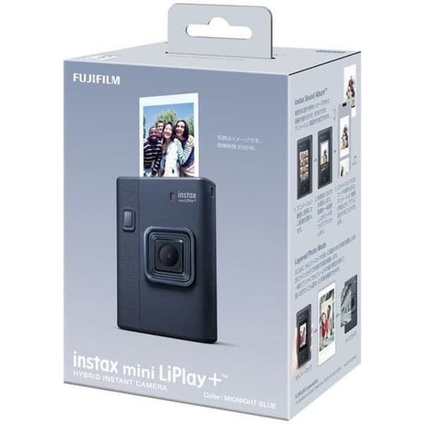 Digitalkamera Instant - INSTAX - Mini LiPlay+ - Hybrid - Printer - Mørkeblå