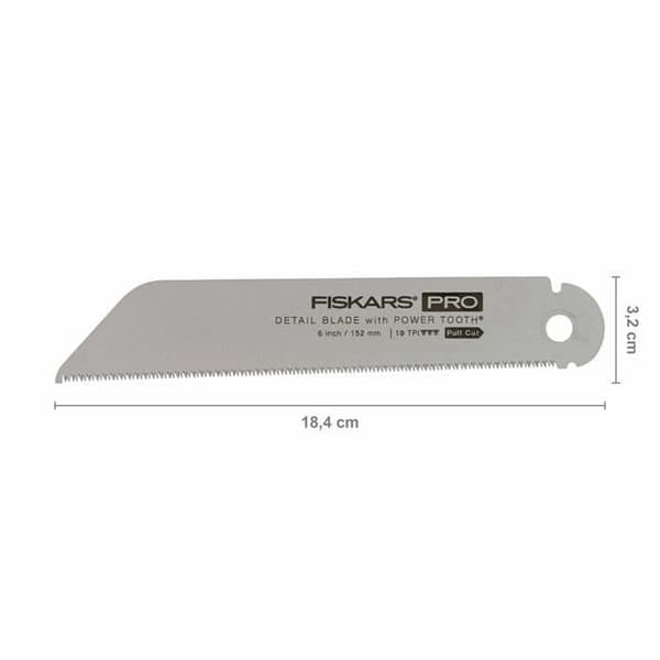 Erstatningsblad til træk-sav 15 cm, 19 TPI Pro Power Tooth