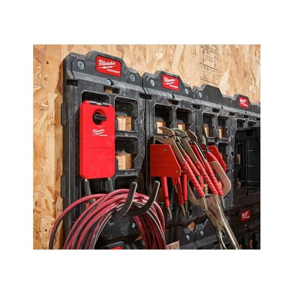 Monteringspanel - MILWAUKEE - Packout - 25,4 x 25 x H5 cm - Polymer - Sort