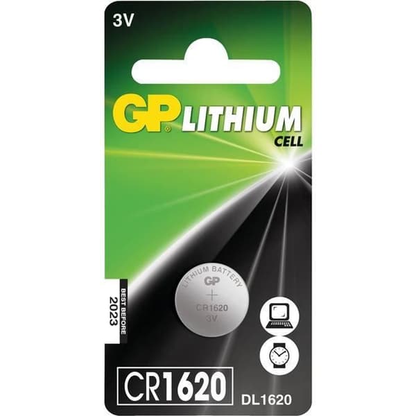 GP cr1620 lithium knap batteri
