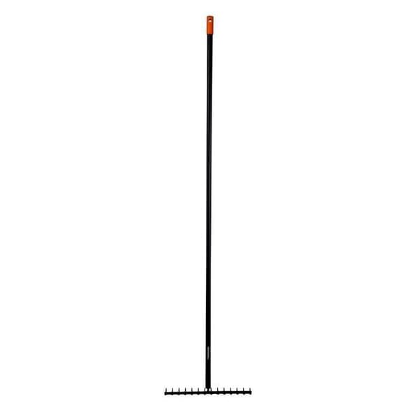 Solid™ 14-tands krum tænder rive - FISKARS - Ideel til at forberede blomsterbede og rive grene.