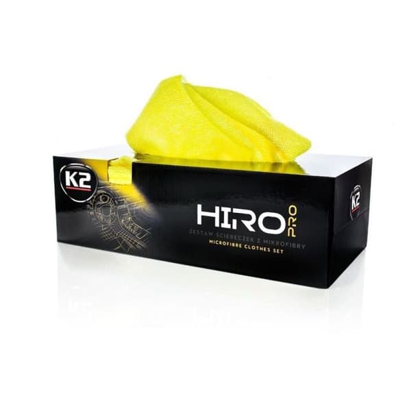 K2 D5100 HIRO PRO Sæt af mikrofiberklude 30 stk.