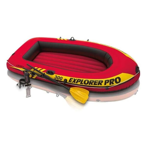 Båt - Intex - Explorer Pro 300 - Orange - PVC - 300 cm